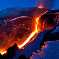 火山喷发唯美图片,奇特的地质现象太神奇了_1