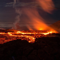 火山喷发唯美图片,奇特的地质现象太神奇了_3