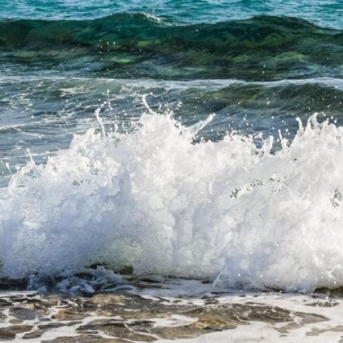 大海风景头像，汹涌澎湃的大海海浪风景图片_8