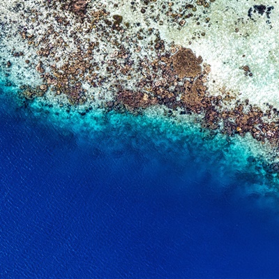 唯美海边头像 红色海岸高清美景图片_9