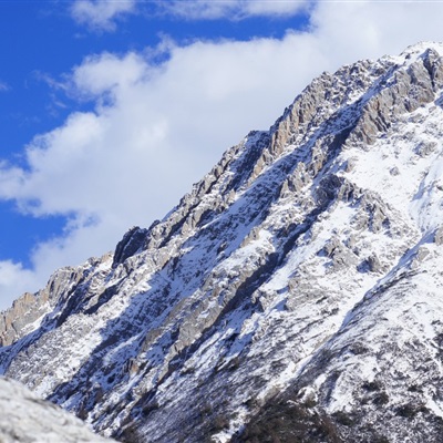 最新唯美好看微信头像高清雪山风景图片大全_6