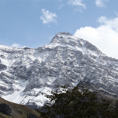 最新唯美好看微信头像高清雪山风景图片大全_9