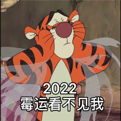 2022虎年俏皮的可爱的小老虎表情 2022虎力全开可爱的表情合集_6