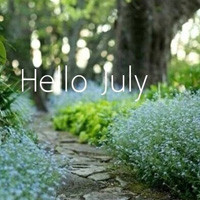 2017再见上半年的英文头像图片hello july_8