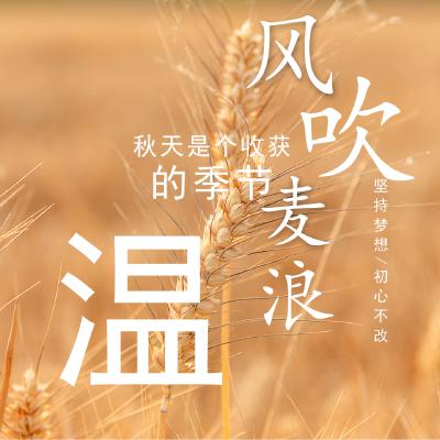 姓氏头像、秋天是个收获的季节，坚持梦想，初心不改_1