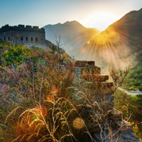 中国著名景点,高清风景头像,长城,故宫等美景_2