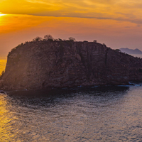 大连棒棰岛旅游风景太美丽了,夕阳风景图头像_1