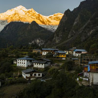 好看的风景微信头像 云南雨崩村风景图片_4