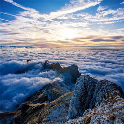 超好看的风景头像，清空万里美丽的蓝天自然风景图片_1