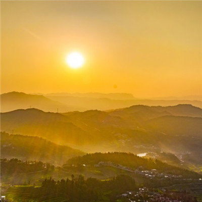 唯美风景微信头像，美丽的日出日落风景图片_1