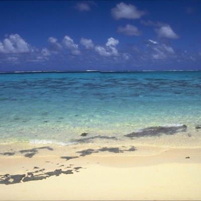 最美海景头像，唯美静谧的沙滩海滩风景图片_14