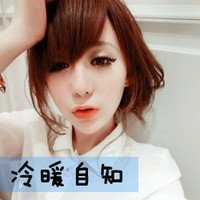 带字的女生伤感的非主流头像：温暖的柔情何时起不再属_6