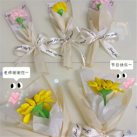 教师节手工花款式图片简单漂亮 师节手工花束创意DIY制作款式分享_7