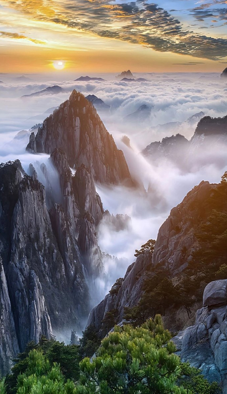 让人着迷的黄山风景壁纸高清 归来黄山不看哦_5