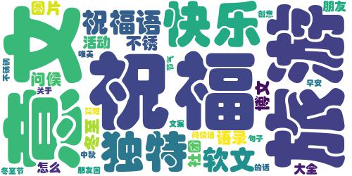 2021冬至创意祝福文案 冬至节气很走心的早安语录_词云图