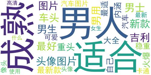 微信头像男生适合使用的2022汽车图片_词云图