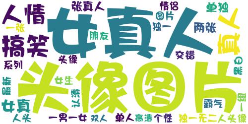 2018黑白情侣头像单独两张独一无二 交错朋友认清了狗_词云图