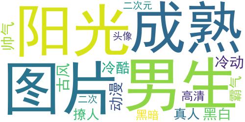 帅气撩人高冷动漫男头像 高清帅气撩人高冷动漫男头图片_词云图